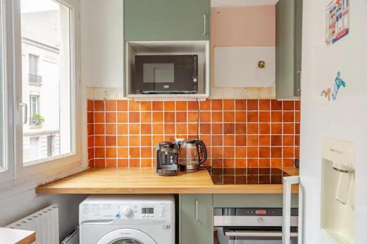 Apartamento Superbe Studio Paris Gambetta Exterior foto
